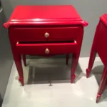 Attributed to Jean Pascaud — A charming pair of side tables by Jean Pascaud (att.) — detail 2