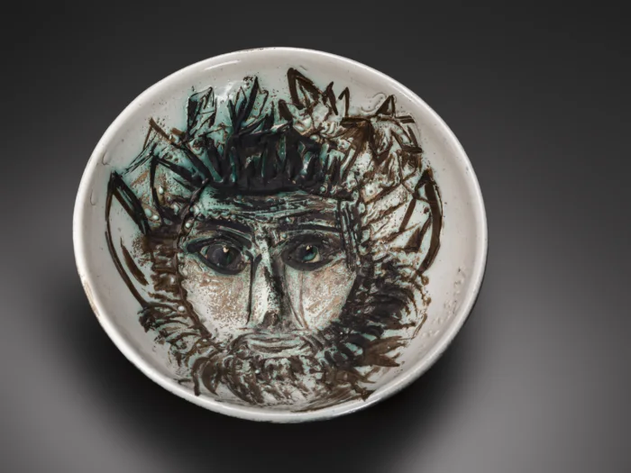 Pablo Picasso (1881-1973) — A fine Picasso Madoura ‘Faun’ cupel